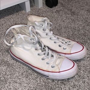 High-Top White Converse
